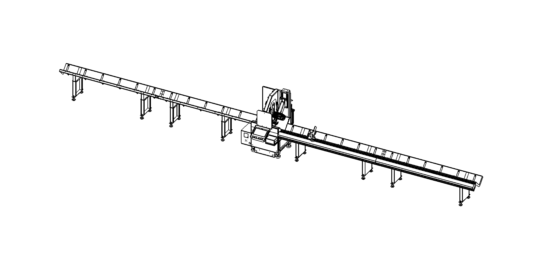 RQ-3600H - Roller Shutter Box & Roller Shutter Profile Cutting Machine